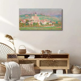 Tablou canvas Vetheuil Sunset Monet