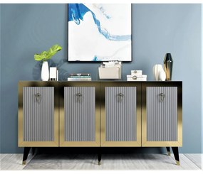 Dulap Bare Anthracite and Gold