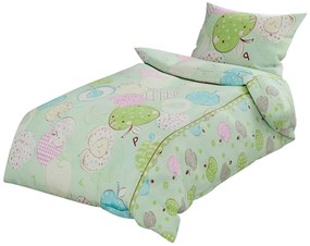 Lenjerii din bumbac pentru patut, COLORED APPLE