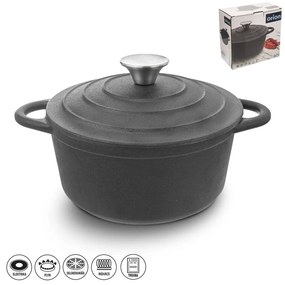 Oală cu capac din fontă 2,7 l Litina – Orion