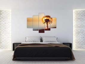 Tablou - Păpădie la apus de soare (150x105 cm)