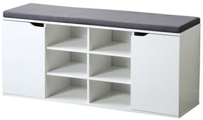 Dulap pantofi cu scaun, KESPER