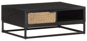 vidaXL Măsuță de cafea, 90x60x35 cm, lemn masiv de mango