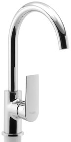 FERRO - Baterie pentru chiuvetă ALGEO SQUARE, crom lucios