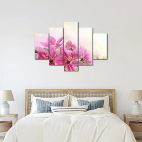 Tablou - Flori roz (150x105 cm)