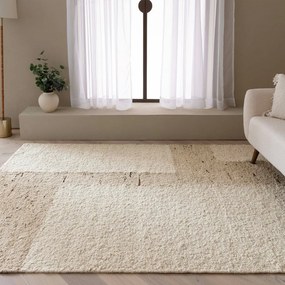 Covor bej reversibil, țesut manual din lână 120x170 cm Napa Tumbla – Asiatic Carpets