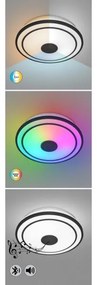 Rabalux 71030 - Plafonieră LED RGB dimabilă NIKOLAUS LED/24W/230V