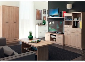 Măsuță TV TOPTY 2D, stejar Sonoma