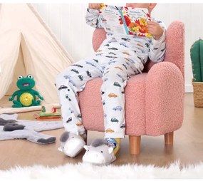 Fotoliu pentru copii TOBI, roz