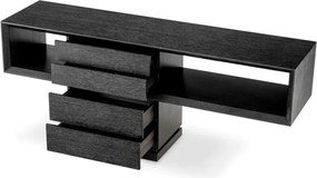 Consola LUX design modern Mantua, gri carbune