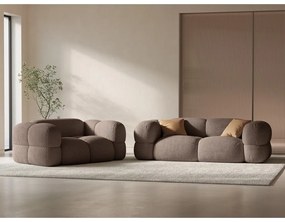 Canapea maro 210 cm Loretto – Cosmopolitan Design