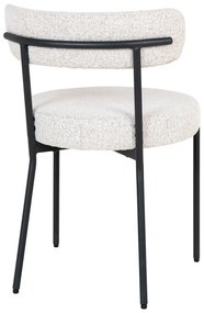 Scaun de dining alb Badalona – House Nordic