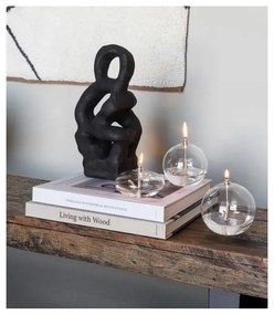 Lampă cu ulei din sticlă (înălțime 10 cm) Aura – Mette Ditmer Denmark