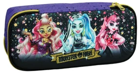 Monster High Crew Penar cu 2 compartimente 26 cm