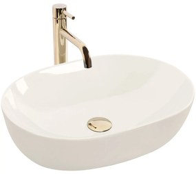 Lavoar Lisa ecru lucios L49 cm