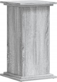 vidaXL Suport de plante, sonoma gri, 33x33x60 cm, lemn prelucrat