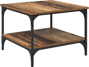 vidaXL Masă de cafea Lemn Vechi 55 x 55 x 40 cm Lemn compozit