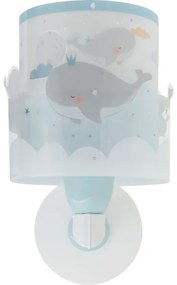 Aplică pentru copii WHALE DREAMS 1xE27/15W/230V albastru Dalber 61179T