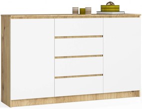 Comodă Koa (stejar artisan + alb). 1070883