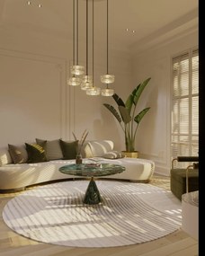Lustra LED suspendata design decorativ Lipari 7L