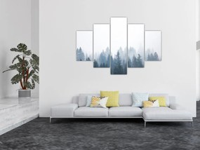 Tablou - Pădure cețoasă (150x105 cm)