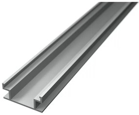Profil Banda LED de Pardoseala, Incastrat (ST), Aluminiu + Alb, 2m