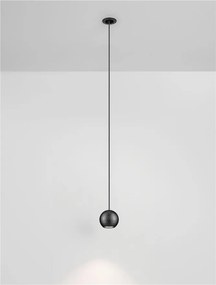 Pendul incastrabil LED stil minimalist 2700K NOTIC negru