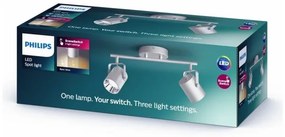 Philips 50662/14/P0 - Spot LED BYRE 2x4,3W/230V 2200/2500/2700K
