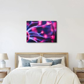 Tablou abstract mov (70x50 cm)