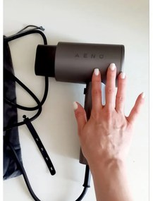 Uscator de par AENO AHD0002, 2000W, 3 trepte, Cool shot, Maner pliabil, Concentrator, Ionizare, 67 dB, Gri