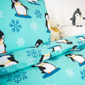 Lenjerie de pat din bumbac pentru copii 4Home Arctic Friends, 100 x 135 cm, 40 x 60 cm, 100 x 135 cm, 40 x 60 cm