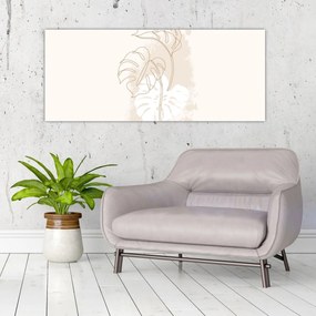 Tablou - Monstru de linie N⁰1 (120x50 cm)