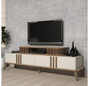 Masă TV/Dulap Lamele 2 (crem) . 1095636