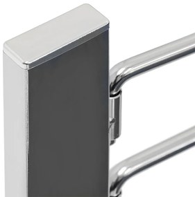 Suport prosoape de baie inox mobil 3 brate