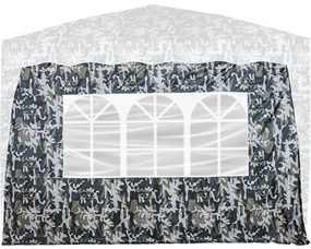 Perete lateral cu 3 ferestre, urban, pentru INSTENT BASIC