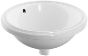 Geberit Variform lavoar 33x33 cm rotund alb 500.744.01.2