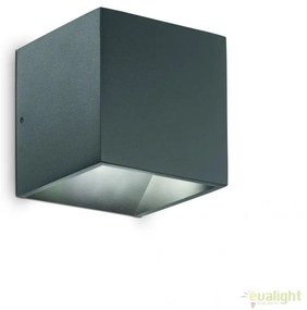 Aplica LED iluminat exterior IP54 Rubik ap 4000k ANTRACITE