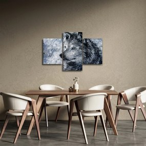 Tablou - Lupul din desene animate (90x60 cm)