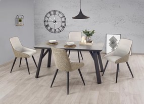 Masa MDF + metal Halifax - L 160 x l 90 x h 76 cm
