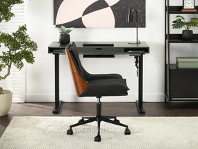 Scaun Lola (nuc închis + negru). 1110516