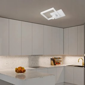 Plafonieră LED/38W/230V + 1xGU10/30W albă