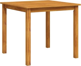 vidaXL Masă de grădină, 85 x 85 x 74 cm, lemn masiv de acacia