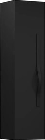 Dulap tip coloana suspendat negru Krofam e-VOG 130 cm maner negru