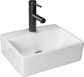 Lavoar pe blat Rea Echo 39 cm alb