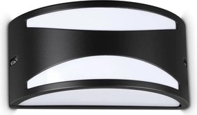 Aplica iluminat exterior IP44 REX-3 AP1 NERO