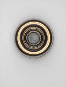 Aplica LED stil minimalist Doris negru