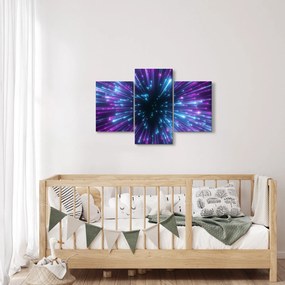 Tablou - Spațiu neon (90x60 cm)