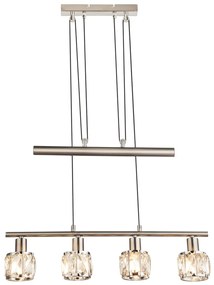 Lustra cu înaltime reglabila stil modern KRIS 4L 54356-4Z GL