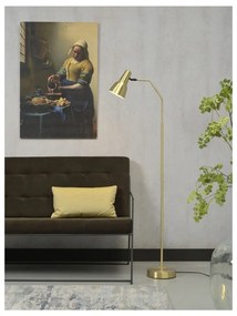 Lampadar auriu cu abajur din metal (înălțime 140 cm) Valencia – it's about RoMi