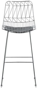 Set scaune tip bar 2buc. Pesto (argint). 1009925